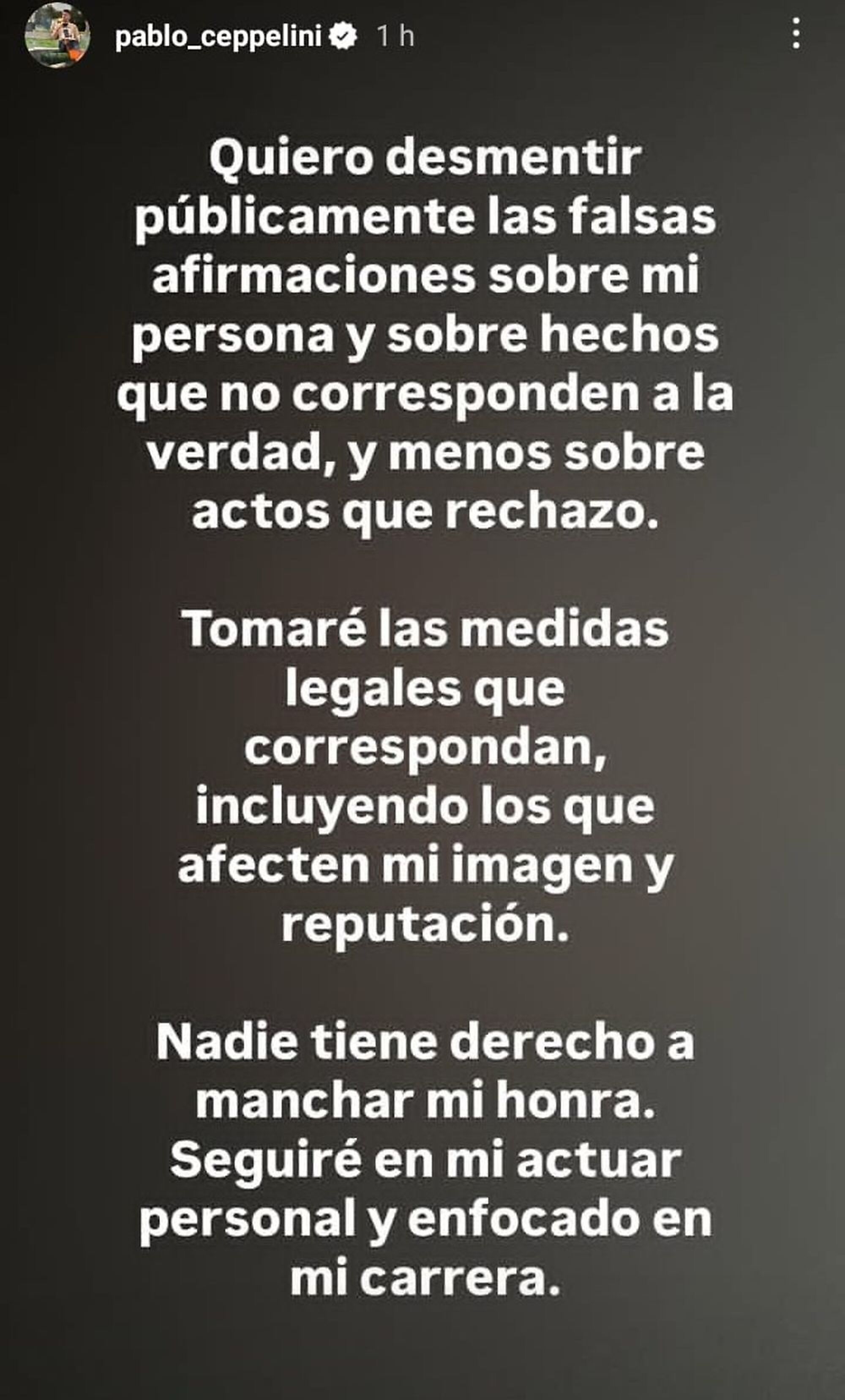 El mensaje de Pablo Ceppelini El mensaje de Pablo Ceppelini