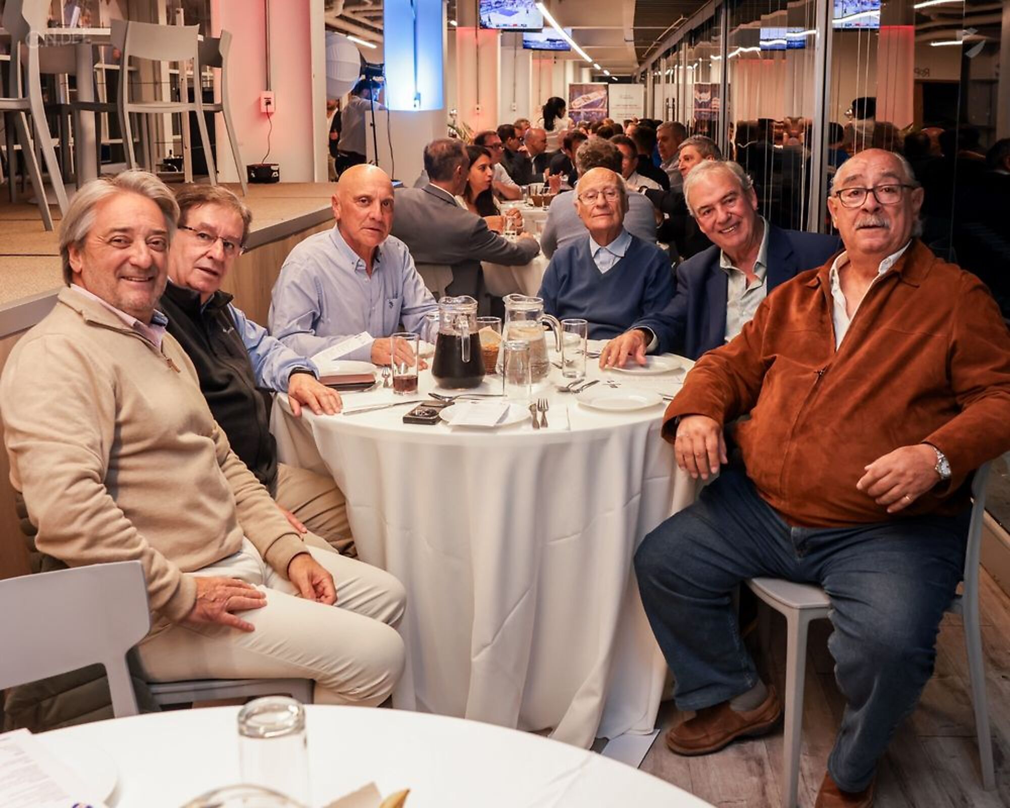 Fernando Cáceres, Aldo Gioia, Hernán Navascués, Luis Alberto Heber y Raúl Giuria Fernando Cáceres, Aldo Gioia, Hernán Navascués, Luis Alberto Heber y Raúl Giuria