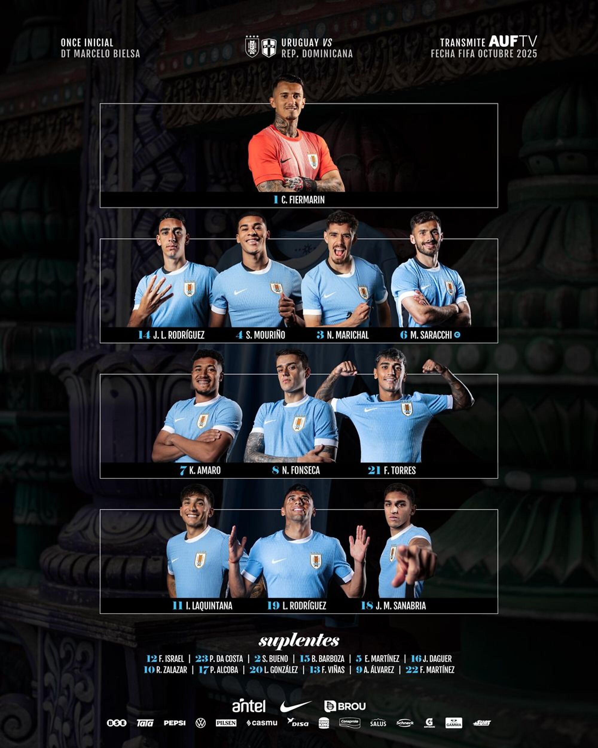 Uruguay vs Dominicana