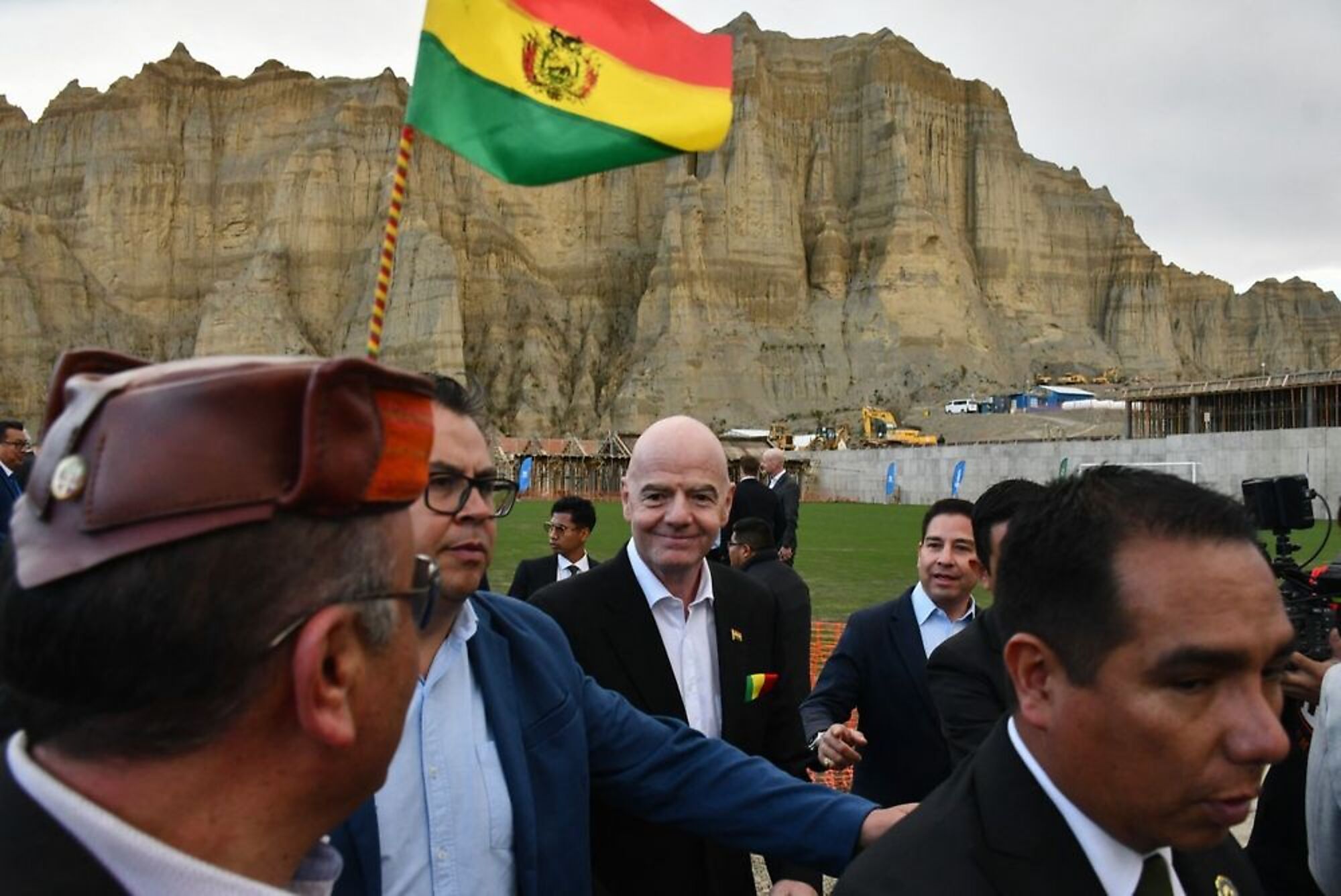  Gianni Infantino en La Paz