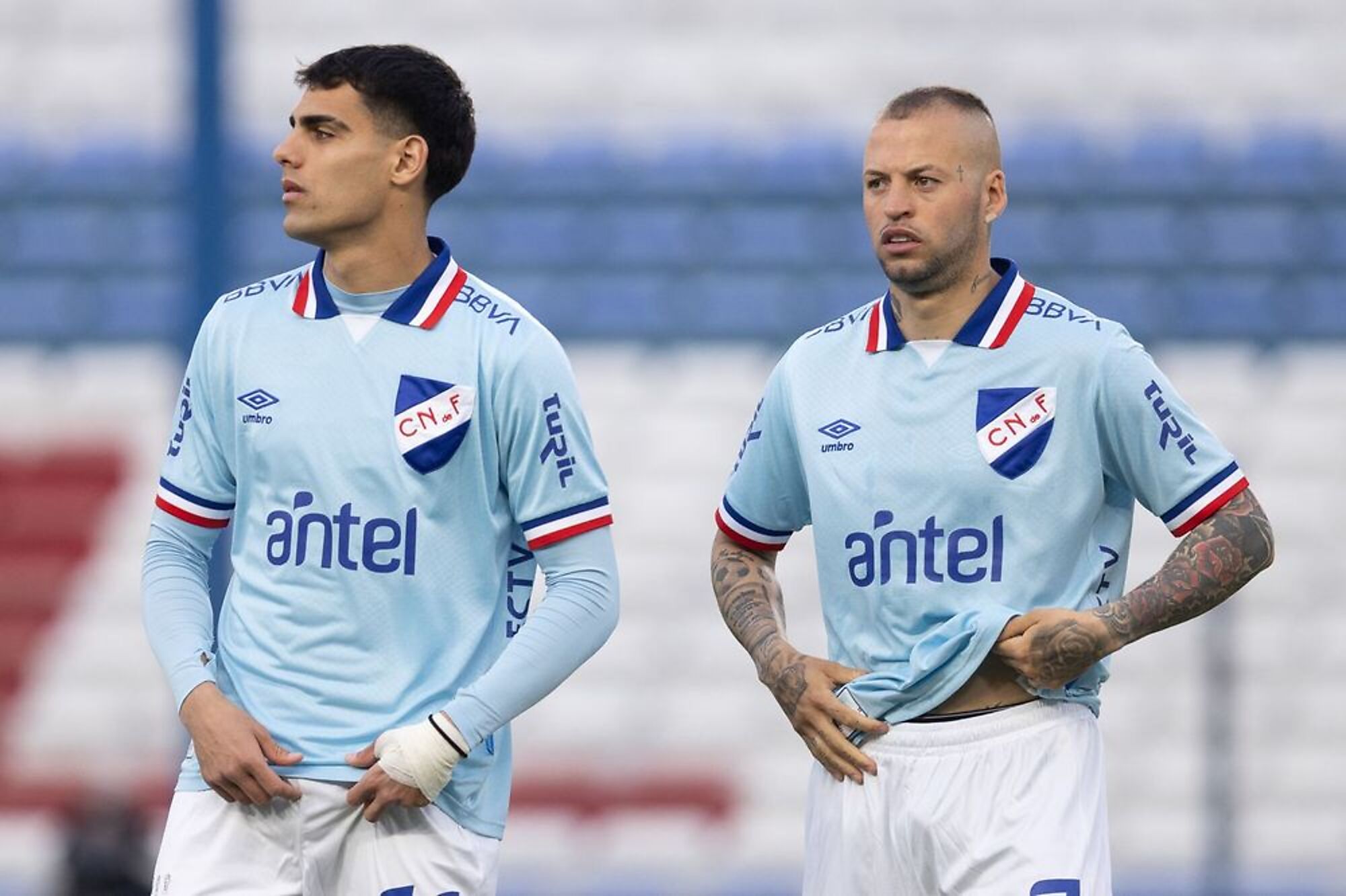 Lucas Villalba y Nicolás López