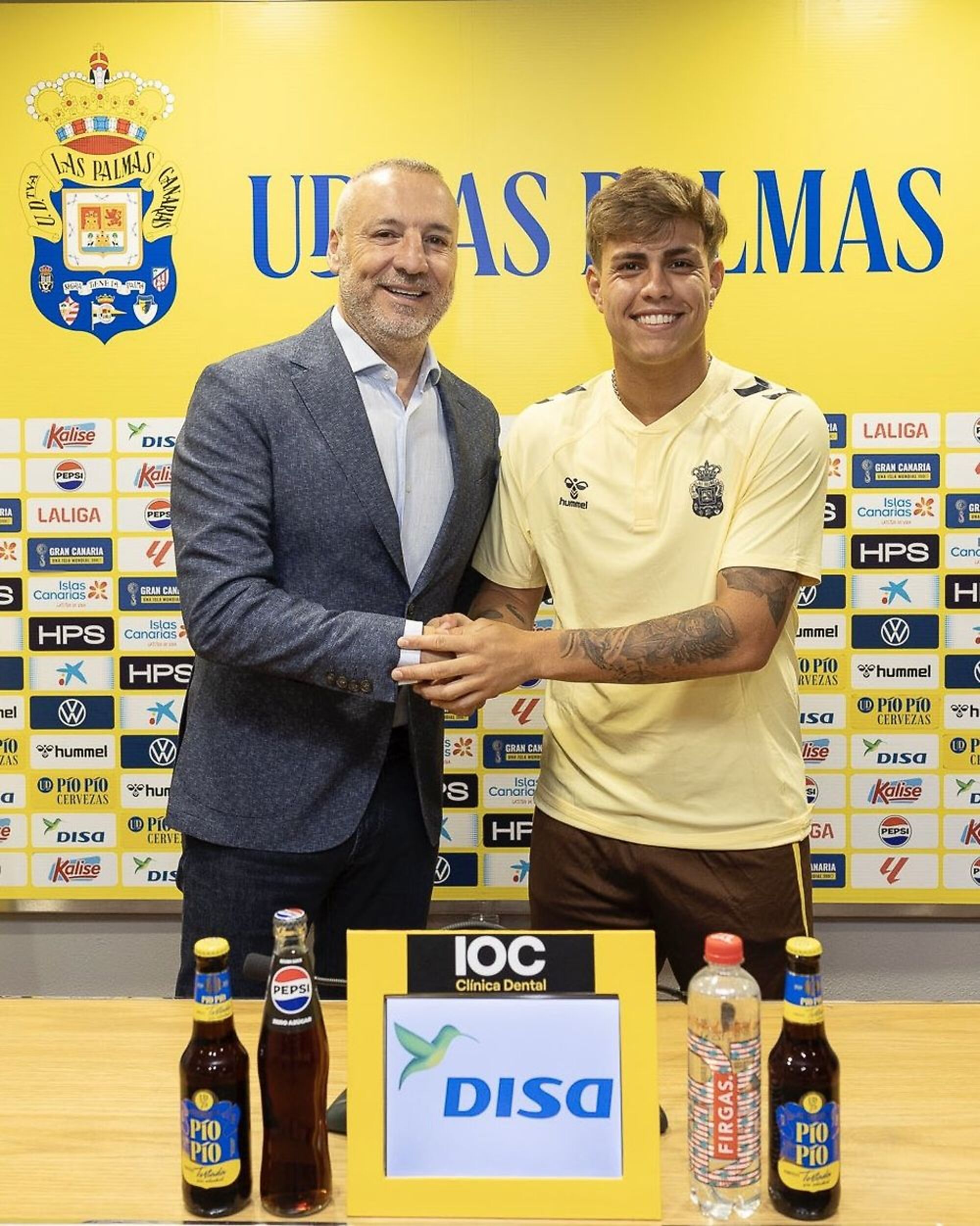 Miguel Ángel Ramírez y Jeremía Recoba Miguel Ángel Ramírez y Jeremía Recoba