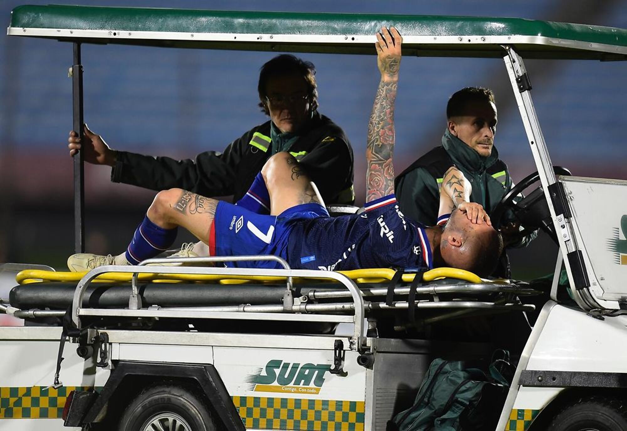 Nicolás López lesionado Nicolás López lesionado