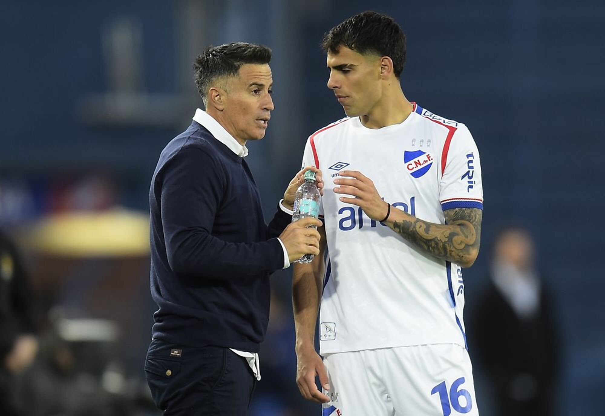 Pablo Peirano y Lucas Villalba