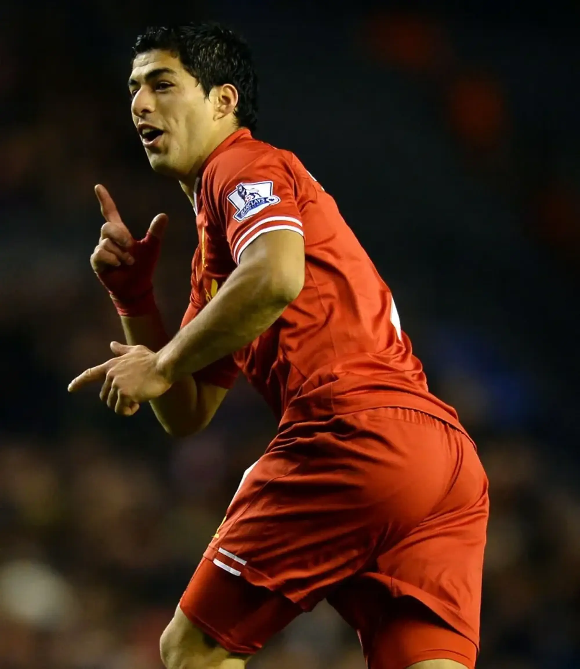 Suárez en sus tiempos de Liverpool Suárez en sus tiempos de Liverpool